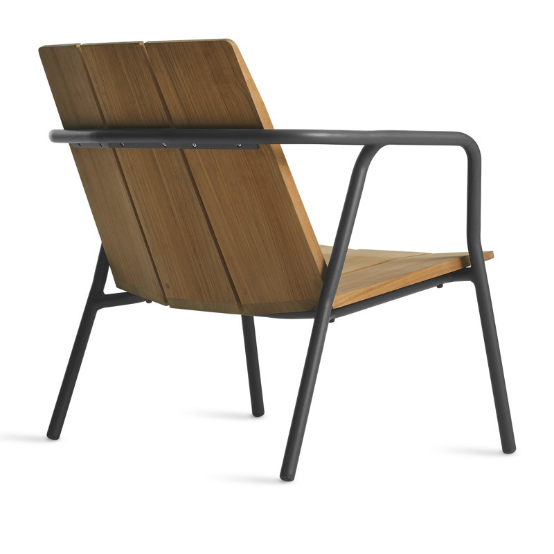Offline Outdoor Lounge Chair, Carbon