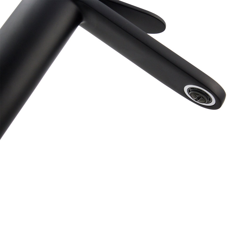 Robinet de lavabo de salle de bain noir Pro Pro Robinet de lavabo vasque. Robinet de lavabo haut, Noir mat