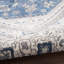 Tapis oriental bleu / gris tissé à la machine-87183771