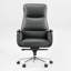Ensemble de 3 chaises de bureau en cuir-1997126489