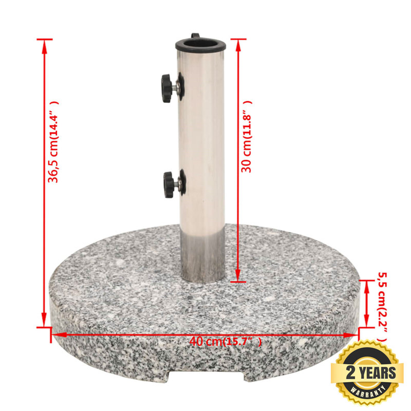 Aimo 20.5kg Free Standing Umbrella Base