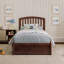 Lamari Solid Wood Storage Platform Bed with Footboard & Under Bed Drawers-1564007329-1564004854