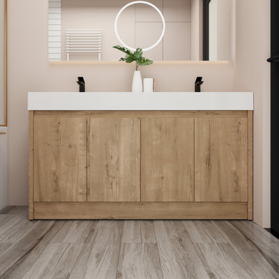 Ensemble de meuble-lavabo simple 59 po Blossom-Rae