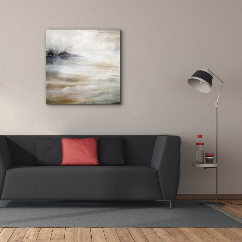«Morning Mist» par Karen Hale, H 37 po x l 37 po x P 1,5 po