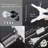 360° Rotating Book Clip Light Portable Reading Light
