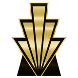 Great 20's Art Deco Stand-Ups