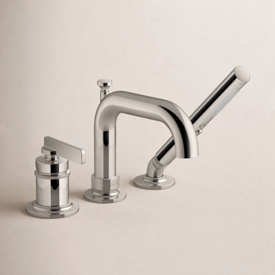 Castia Deck-Mount Bath Faucet with Handshower