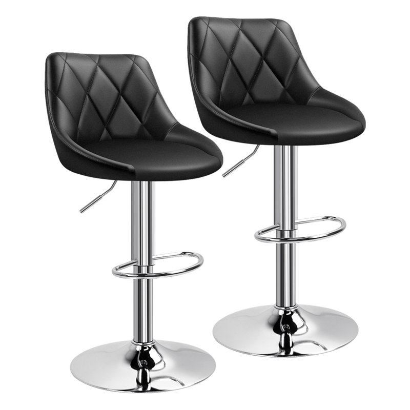 Tabouret de bar rotatif à hauteur ajustable Leoler