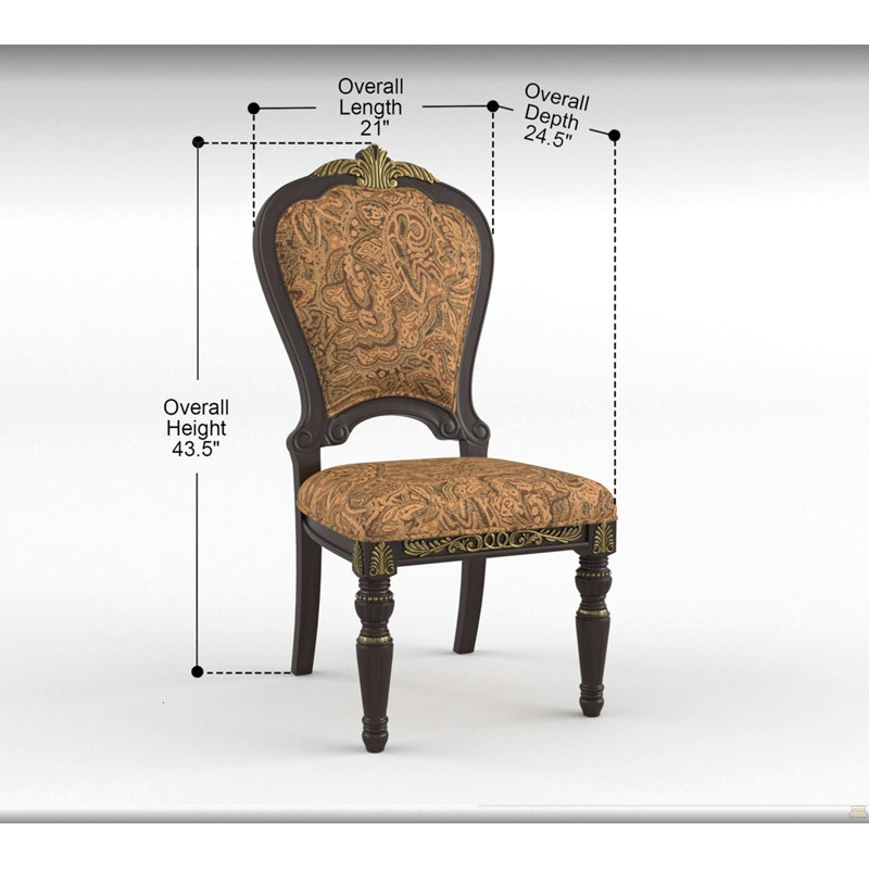 Ensemble de 2 chaises d'appoint Traditional
