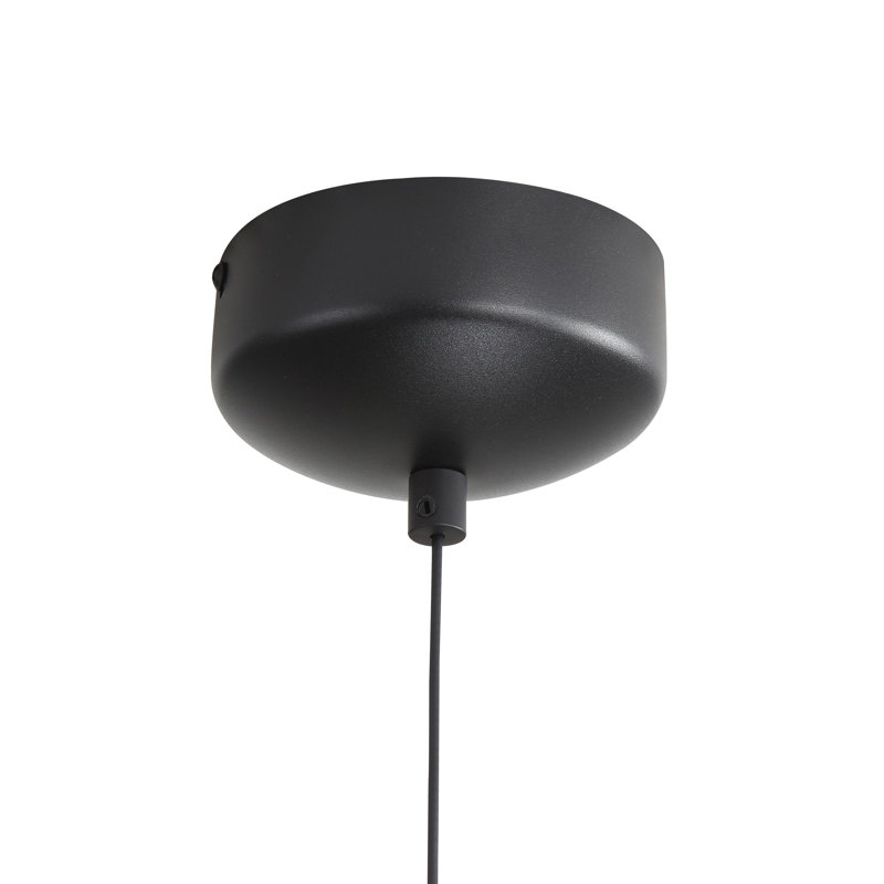 Luminaire suspendu DEL 13 po Meier, Noir, noir, noir, noir
