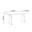Table de salle à manger Exquise Modern Home-1670121672