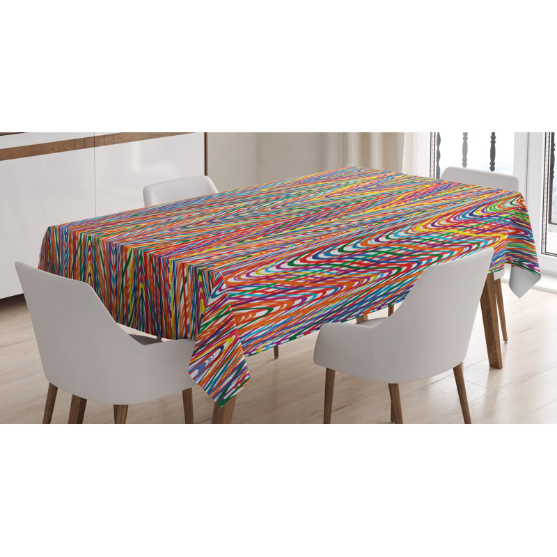 Chevron Tablecloth, 70" x 52"