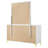 Bierly 6-drawer Dresser with Mirror White-738043657