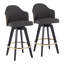 Tabouret de comptoir pivotant 26 po Arabelle-70253041-90192366-101486021