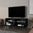 Black City Tv Stand 60" With Open Storage And 1 Door, Wengue-1631864563