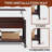 41.3" Lift Top Coffee Table with 4 Wheels-1473226633