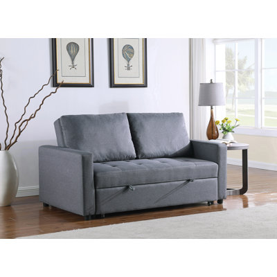 Devaeh 2 Seater Linen Blend Sleeper