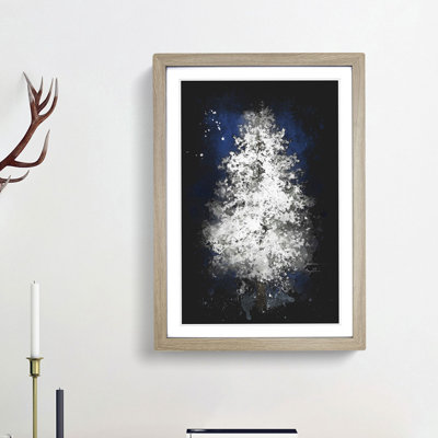 Tree at Winter - Picture Frame Graphic Art Print