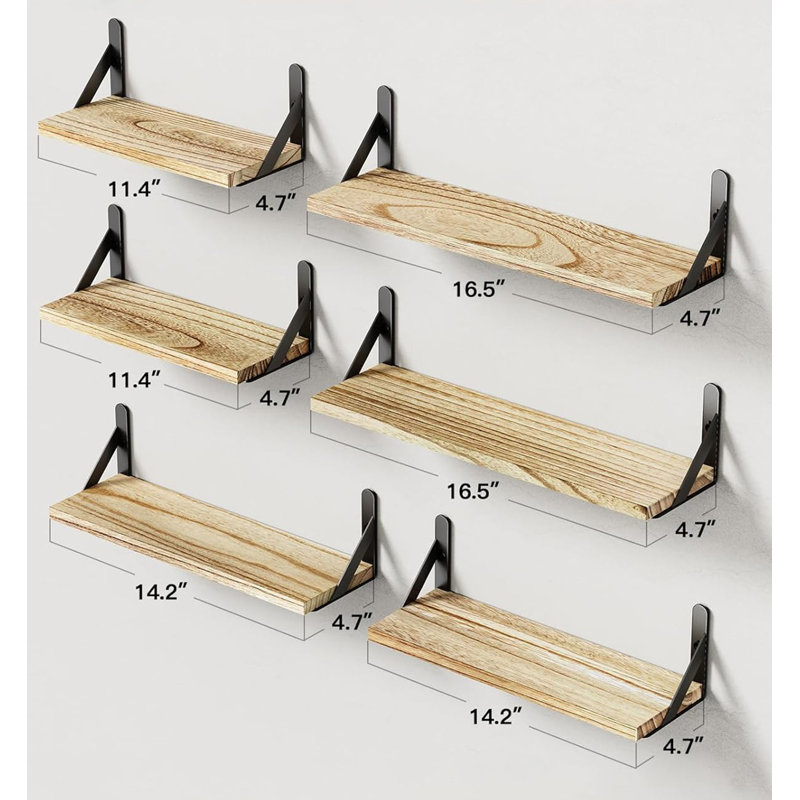 Floating Shelf, Natural