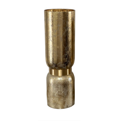 Deena Modern Distressed Glass Table Vase