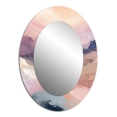 Miroir mural pastel pastel