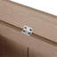 Meuble-lavabo autoportant 24 po avec 2 portes d'armoire à fermeture en douceur ((KD-PACKING)-1910586789