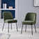 Phillipe Modern Fabric Upholstered Dining Chair with Spring