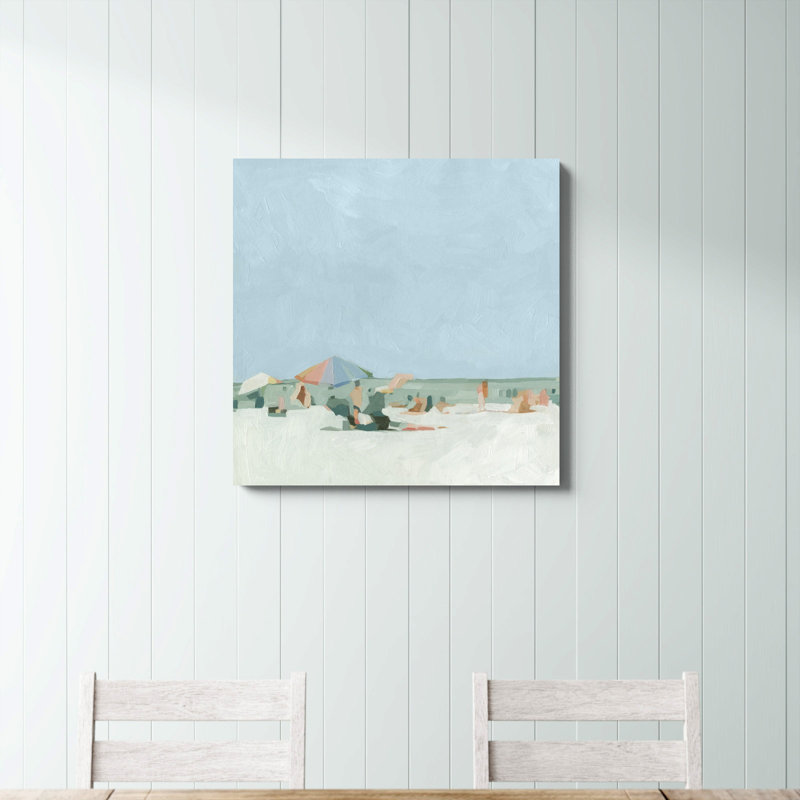 «Summer Palette I» par Emma Scarvey - Peinture sur toile, H 30 po x l 30 po, Toile tendue, Non