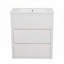 Meuble-lavabo 30 po avec lavabo en céramique et 2 tiroirs pleine extension-160972859