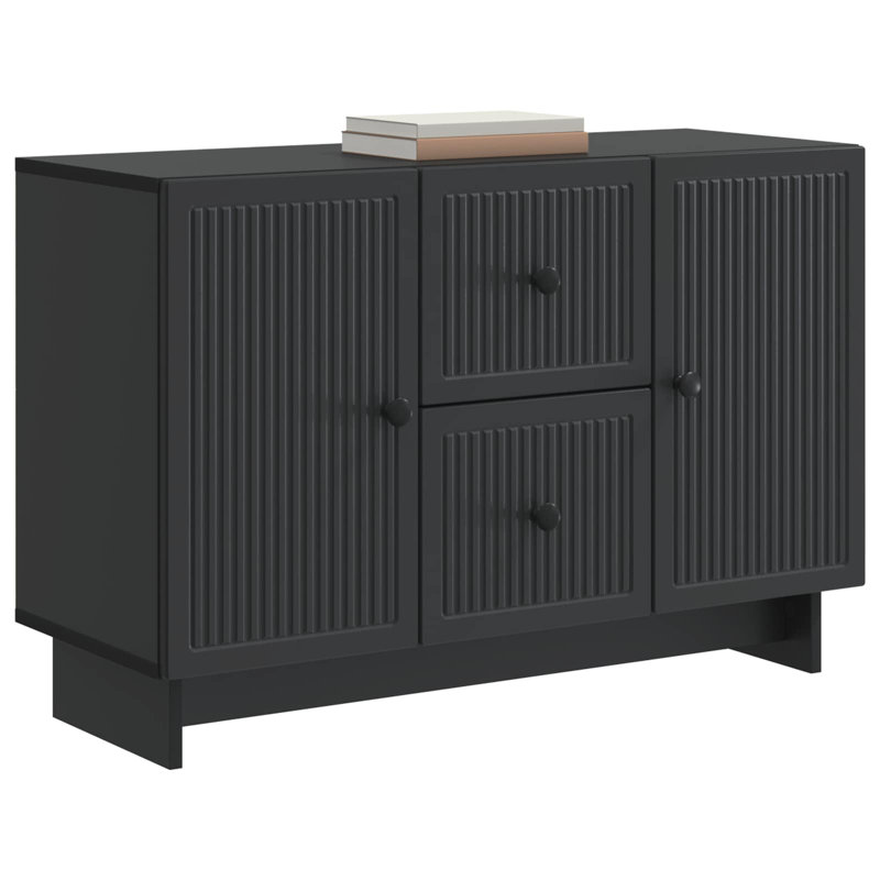 89cm Sideboard, Black