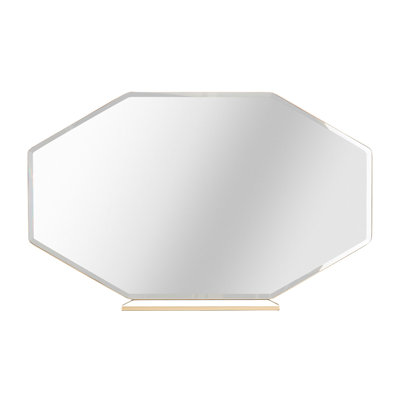 La Rachelle Wood Flat Wall Mirror