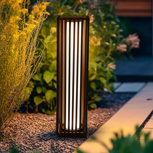 The Water-Resistant Portable Solar Light With Rattan & ABS Light Lampshade