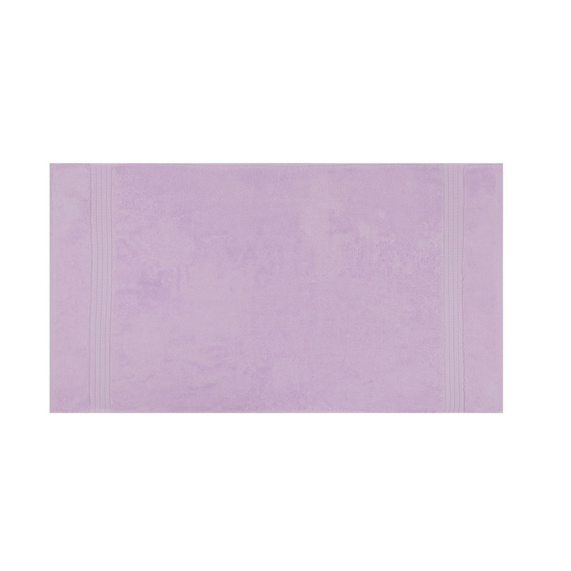 Ensemble de serviettes 100% coton 2 pièces Humera, Lilas