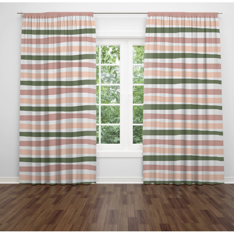 Paire de rideaux obscurcissant Cannelburg, L 20 po x L 61 po