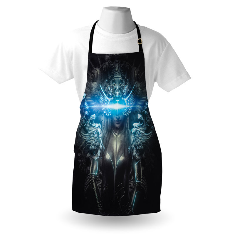 No Pattern Bib Apron