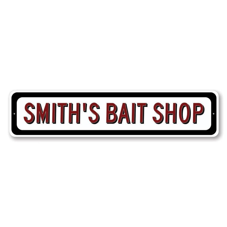 Bait Shop Sign 