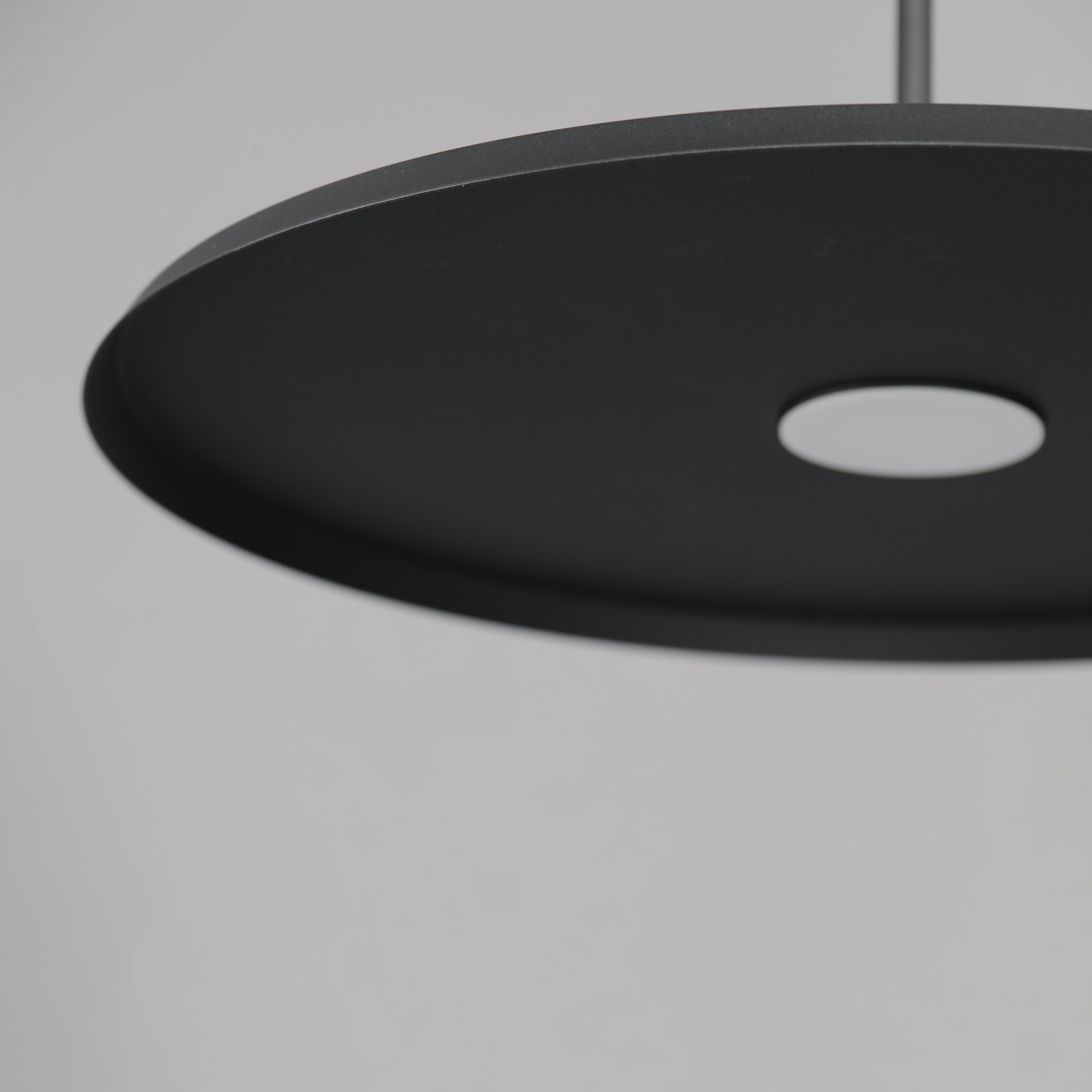 Celie Single Light LED Pendant, Black