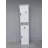 69" H Tall Bathroom Storage Cabinet With 2 Barn Doors And 1 Drawer, Narrow Storage Unit, Adjustable Shelves,Floor Cabinet For Bathroom, Living Room, Entryway,Kitchen-1130032944