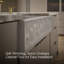 Cairn Undermount Single-Bowl Farmhouse Kitchen Sink with Faceted Design-1259428942-1330009186
