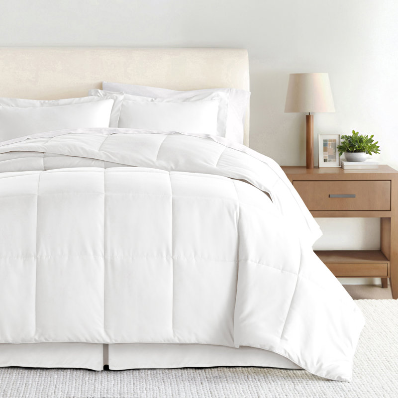 Becky Cameron™ Tailored Bed Skirt, White, Queen