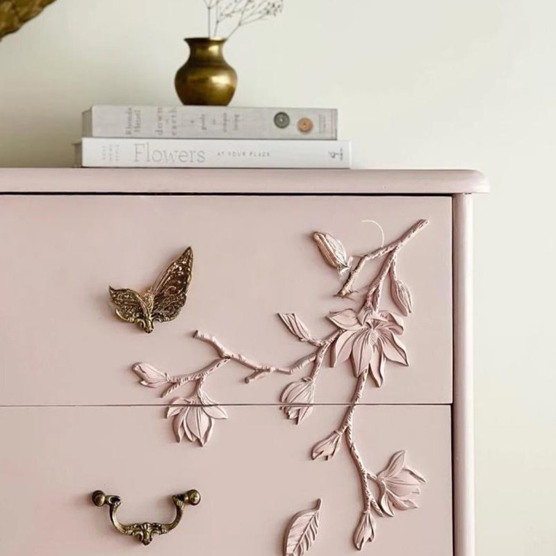 Armoire de rangement rose grande capacité