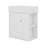 Modern Floating Bathroom Vanity With Ceramic Basin -Right Side Storage