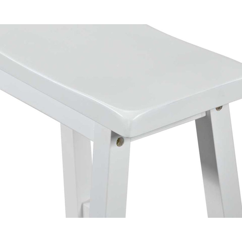Tabouret de bar 24 po Pereira, Blanc