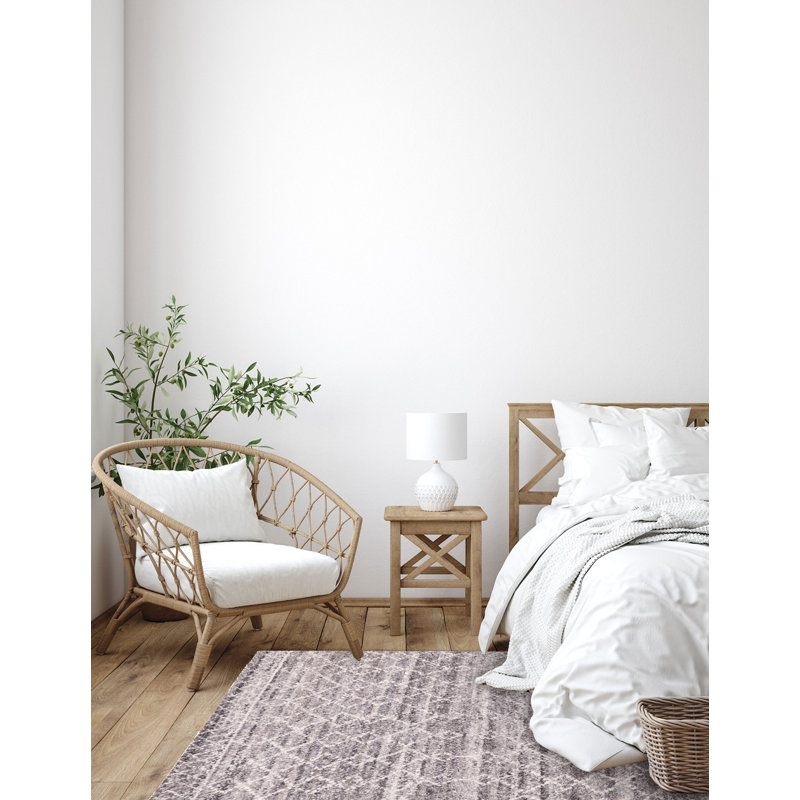 Tangier  Grey Rug 5'0" x 8'2"
