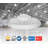 Dimmable Circle High Bay Ceiling Light