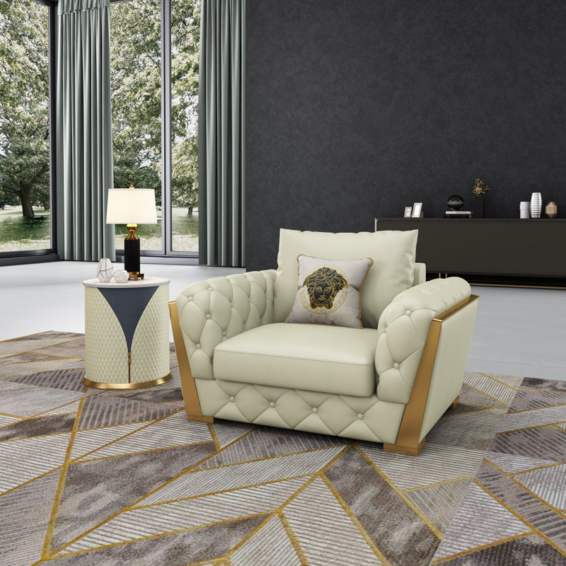 Castello Club Chair, Off White