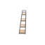 116.5cm H x 60cm W Steel Etagere Bookcase