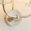 Basilia Steel Armed Sconce