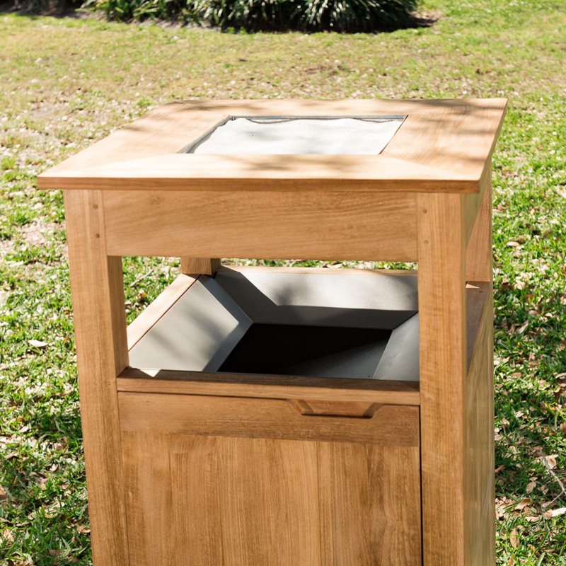 36 Gallons Outdoor Trash/Recycling Bins