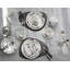 Marble Venice Fog - Coaster in Holder, Set of 4